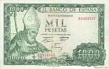 SPAIN 1000 Pesetas SPAIN 1000 Pesetas 1965 VF -