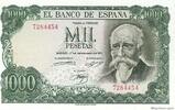 SPAIN 1000 Pesetas SPAIN 1000 Pesetas 1971 XF -