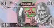 ZAMBIA 1 Kwacha ZAMBIA 1 Kwacha 1980 UNC -