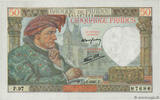 FRANCE 50 Francs JACQUES CŒUR FRANCE 50 Francs JACQUES CŒUR 1941 UNC -