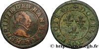 FRANCE Double tournois, type de Paris THE LEAGUE. COINAGE IN THE NAME OF HENRY III Paris, Moulin des Étuves n.d. (20,5mm, 2,96g, 6h) -