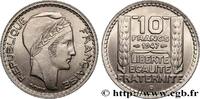 FRANCE 10 francs Turin, petite tête IV REPUBLIC Beaumont-Le-Roger 1947 (26mm, 6,82g, 6h) -