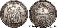 FRANCE 5 francs Hercule 1870 III REPUBLIC Paris 1870 (37mm, 24,98g, 6h) VZ+ 546.64 £ Tax included +  15.62 £ shipping