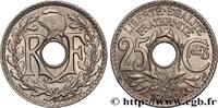 FRANCE 25 centimes Lindauer III REPUBLIC 1920 (24mm, 5,05g, 6h) -