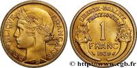 FRANCE 1 franc Morlon III REPUBLIC Paris 1939 (23mm, 3,93g, 6h) -