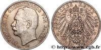 GERMANY - BADEN 3 Mark Frédéric II GERMANY - BADEN Karlsruhe 1914 (33mm, 16,76g, 12h) -