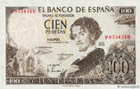 SPAIN 100 Pesetas SPAIN 100 Pesetas 1965 UNC- -