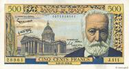 FRANCE 500 Francs VICTOR HUGO FRANCE 500 Francs VICTOR HUGO 1958 XF- -
