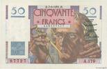 FRANCE 50 Francs LE VERRIER FRANCE 50 Francs LE VERRIER 1951 XF+ -