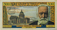 FRANCE 500 Francs VICTOR HUGO FRANCE 500 Francs VICTOR HUGO 1955 AU- -