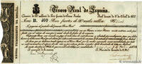 SPAIN 100 Pesos Fuerte SPAIN 100 Pesos Fuerte 1837 UNC- -
