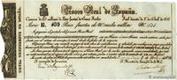 SPAIN 100 Pesos Fuerte SPAIN 100 Pesos Fuerte 1837 UNC- -