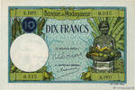 MADAGASCAR 10 Francs MADAGASCAR 10 Francs 1948 UNC- -
