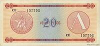 CUBA 20 Pesos 1985 CUBA 20 Pesos 1985 VF SS 17.35 £ Tax included +  15.62 £ shipping