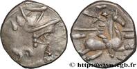 FRANCE Denier au cavalier DVRNACOS / AVSCRO GALLIA - RHONE VALLEY c. 75 AC. (14mm, 2,14g, 9h) -