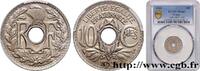 FRANCE 10 centimes Lindauer III REPUBLIC 1931 (21mm, 4g, 6h) -