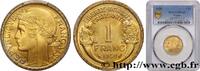 FRANCE 1 franc Morlon III REPUBLIC Paris 1939 (23mm, 4,00g, 6h) -
