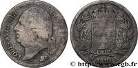 FRANCE 1/2 franc Louis XVIII LOUIS XVIII Paris 1819 (18mm, 2,35g, 6h) -