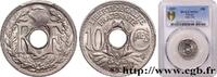 FRANCE 10 centimes Lindauer III REPUBLIC 1937 (21mm, 4g, 6h) -