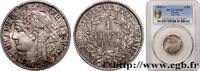 FRANCE 1 franc Cérès, Troisième République III REPUBLIC Paris 1895 (23mm, 5g, 6h) -