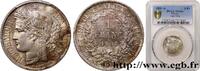 FRANCE 1 franc Cérès, Troisième République III REPUBLIC Paris 1881 (23mm, 5,00g, 6h) -