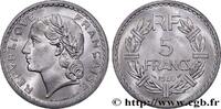 FRANCE 5 francs Lavrillier, aluminium PROVISIONAL GOVERNEMENT OF THE FRENCH REPUBLIC 1946 (31mm, 3,79g, h) -