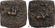 THE ORIENTAL WORLD (ARABO-BYZANTINE, CILICIA, ARME Tétradrachme bilingue SCYTHIA - INDO-SCYTHIAN KINGDOM - AZES Gandhara c. 55-35 AC. (27mm, 10,12g, 12h) -