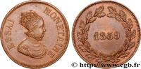 FRANCE Essai monétaire cuivre, module du décime LOUIS-PHILIPPE I 1839 (30mm, 15,67g, 6h) -