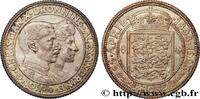DENMARK 2 Kroner Noces d’argent du couple royale DENMARK Copenhague 1923 (31mm, 15,10g, 12h) -