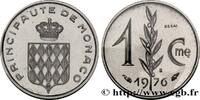 MONACO Essai de 1 Centime écu couronné MONACO Paris 1976 (15mm, g, 6h) -