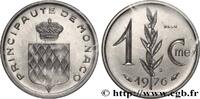 MONACO - PRINCIPALITY OF MONACO - RAINIER III Essai de 1 Centime écu couronné MONACO - PRINCIPALITY OF MONACO - RAINIER III Paris 1976 (15mm, 1,68g, 6h) -