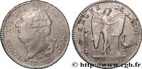 FRANCE Écu au génie LOUIS XVI Paris 1792 (38,5mm, 29,18g, 6h) -