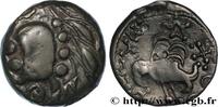 FRANCE Bronze YLLYCCI à l’oiseau, classe VI SENONES (Area of Sens) c. avant 52 AC. (15mm, 3,14g, 12h) -