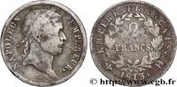FRANCE 2 francs Napoléon Ier tête laurée, Empire français PREMIER EMPIRE / FIRST FRENCH EMPIRE Lyon 1813 (27mm, 9,70g, 6h) -