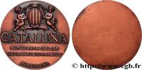 FRANCE Médaille, Cataluña ASSURANCES Espagne, Barcelone n.d. (59,5mm, 117,60g, 12h) -