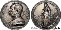 FRANCE Médaille, Général Hans Herzog, Neutralité franco-s SUISSE 1870-1871 (50,5mm, 67,60g, 12h) -