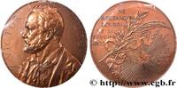 FRANCE Médaille, Souvenir du centenaire de Victor Hugo, r LITTÉRATURE : ÉCRIVAINS/ÉCRIVAINES - POÈTES Monnaie de Paris (1884)/1986 (68mm, 182,45g, 12h) -