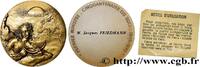 FRANCE Médaille, Cinquantenaire du SGCI POLITIQUE ET POLITICIENS 1998 (71,5mm, 350,63g, 12h) -