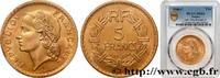 FRANCE 5 francs Lavrillier, bronze-aluminium PROVISIONAL GOVERNEMENT OF THE FRENCH REPUBLIC Castelsarrasin 1946 (31mm, 12g, 6h) -