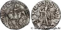 THE ORIENTAL WORLD (ARABO-BYZANTINE, CILICIA, ARME Drachme bilingue SCYTHIA - INDO-SCYTHIAN KINGDOM - AZES Pushkalavati c. 55-35 AC (16mm, 2,19g, 12h) -