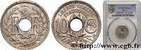 FRANCE 10 centimes Lindauer III REPUBLIC Poissy 1923 (21mm, 4g, 6h) -