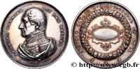 FRANCE Médaille, Société royale d’horticulture SOCIÉTÉS D'AGRICULTURE, HORTICULTURE, PÊCHE ET CHASSE Belgique, Mons n.d. (40,5mm, 18,31g, 12h) -