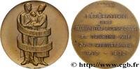 FRANCE Médaille, 50e anniversaire de la fédération des mu ASSURANCES Belgique, Tournai 1964 (69,5mm, 119,09g, 12h) -