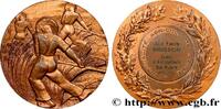 FRANCE Médaille, Mutualité agricole de l’Aube ASSURANCES 1961 (67,5mm, 145,23g, 12h) -