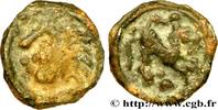 FRANCE Potin au cheval à droite GALLIA BELGICA - SUESSIONES (Area of Soissons) Ier siècle avant J.-C. (17,5mm, 4,91g, 4h) -