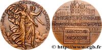 FRANCE Médaille, Cent-cinquantenaire de la cour des compt JUSTICE Monnaie de Paris 1957 (80,5mm, 265,39g, 12h) -