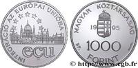 HUNGARY 1000 Forint Proof Intégration à l’Union Européenne HUNGARY Budapest 1995 (38,61mm, 31,46g, 12h) -