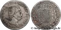 ITALY - KINGDOM OF SARDINIA - CHARLES-FELIX 5 Lire ITALY - KINGDOM OF SARDINIA - CHARLES-FELIX Turin 1825 (37mm, 24,21g, 6h) -