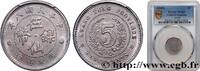 CHINA 5 Cents province de Guangdong (Kwangtung) an 8 CHINA (1919) (19,5mm, 2,60g, 12h) -
