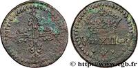 FRANCE Poids monétaire pour le demi-franc de forme circul LOUIS XIII LE JUSTE n.d. (19mm, 6,69g, 3h) -
